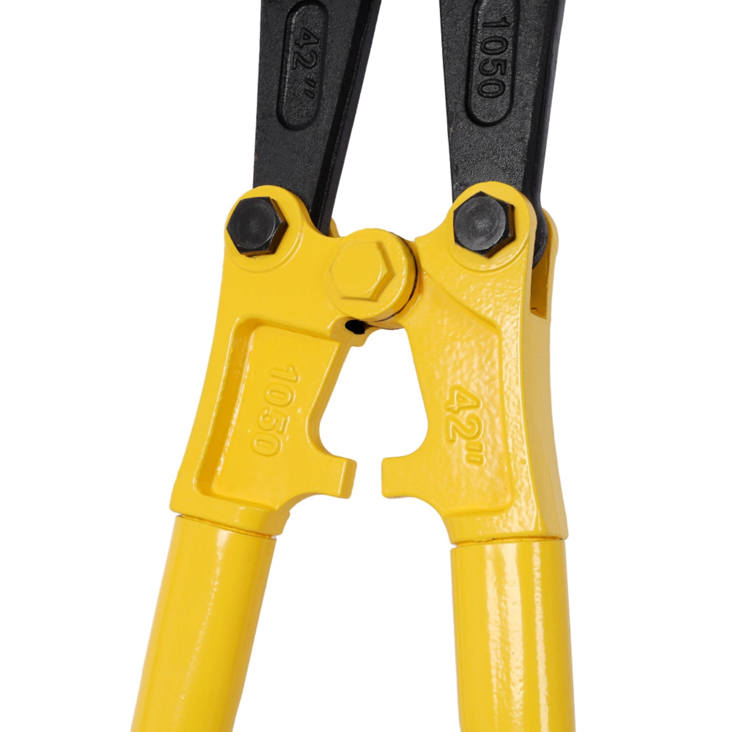 42" Heavy-Duty Medium Bolt Cutter for Fence, Steel Wire, Chain, Screws, Rivets & Medium Padlocks, Ergonomic Soft Rubber Grip Handle
