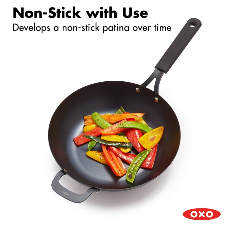 OXO Outdoor Carbon Steel Fry Pan with Removable Handle - 8