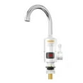 thumbnail image 1 of Temperature Display Instant Electric Shower Faucet Bathroom Kitchen Tankless Instantaneous Heating Hot Water Heater Tap ,Healthy Quality, 1 of 6