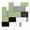 Green Gray Black, variant on Sage Green Black Grey Dish Towels Set,Waffle Weave Kitchen Towels 4 Pieces,Modern Irregular Geometric Abstract Microfiber Hair Face Bath Tea Towel Absorbent Quick Drying Cleaning Dish Cloths,12"x12"