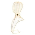 thumbnail image 2 of Tachiuwa Dismountable Hat Holder Storage Rack Hollow Premium Dress Form Organizer Display Golden, 2 of 7