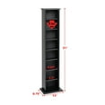 thumbnail image 4 of Prepac Slim Multimedia Storage Tower, 4 of 12