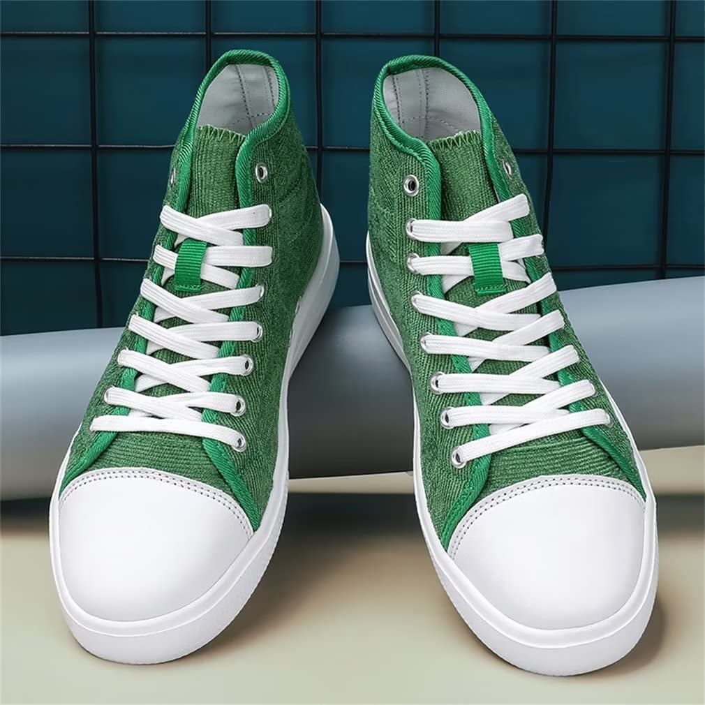 High Top Classic Canvas Sneakers Lace up Casual Walking Shoes - Walmart.com