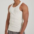 thumbnail image 6 of yillto Mens Muscle Tank Tops Workout Running Tshirts Causal Breathable Sleeveless Gym Athletic Shirts, 6 of 7