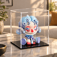 String Light Small Base Display Case 4.7 X 4.7 4.7 Inr Box With 2mm Panels Black Base Led ...