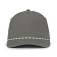 thumbnail image 2 of Outdoor Cap OC550PF Structured Solid Back Hat - CHARCOAL, 2 of 8