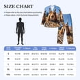 thumbnail image 4 of Sikiie Close-Up Curious Squirrel Mens Pajama Set, Soft Warm Long Sleeve Sleepwear, Cozy Button-Down Pjs for Men-X-Large, 4 of 7