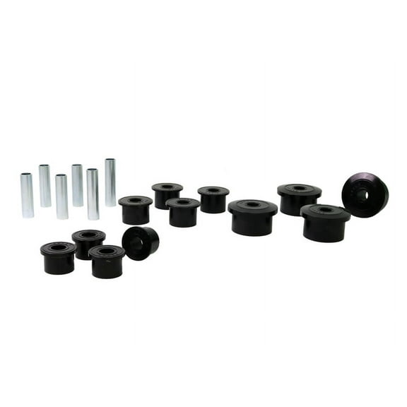 Nolathane REV161.0002 Rear Leaf Spring and Shackle Bushing Kit Compatible with Jeep 86-99 Cherokee, Jeep 87-92 Comanche