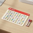 thumbnail image 3 of predolo Concentration Training Cards Reusable Number Cancellation Game Colorful Design Visual Search Activity Set for Children, Young Children, Quiet Time, 3 of 10