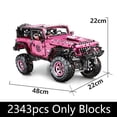 thumbnail image 1 of Moter Power-bloques de construcción de coche técnico para niños, juguete de ladrillos para armar coche SUV con Control remoto por aplicación J902, ideal para regalo, 1 of 4