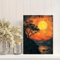 thumbnail image 2 of Qisvanset Framed Canvas Wall Art, 12x16 Inch God Creation Bible Verse Pastor Gift Art, 2 of 5
