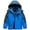Blue, variant on Boy's Waterproof Ski Jacket Kids Windproof Fleece Lined Orange 4-5