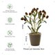 thumbnail image 2 of Plantas en macetas con frutas, adornos creativos de escritorio para el hogar, flores de simulación, plantas verdes, plantas en macetas con frutas, 2 of 5