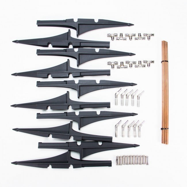 MistAway 15 Inch Copper Riser Kit (10PK) - Walmart.com