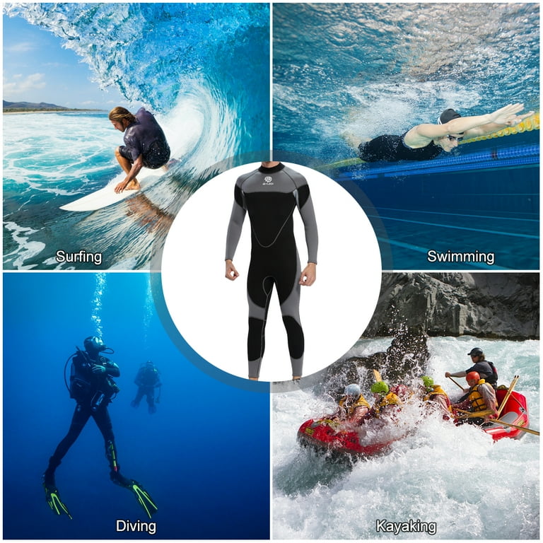 Men Wetsuit Pants Super Stretch Neoprene Surf Surfing Diving