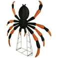 thumbnail image 5 of Northlight Lighted Spider Halloween Decoration - 4.5' - Black and Orange - Purple LED Lights, 5 of 6