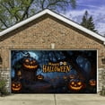 thumbnail image 4 of Halloween Party Decorations Scary Pumpkin Bat Moon Fabric Banner Background for Home Yard Wall Photo Booth, 4 of 4