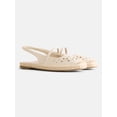 thumbnail image 4 of Time and Tru Women's Espadrille Slingback Shoes, 4 of 6