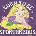thumbnail image 3 of Disney Tangled - Rapunzel - Born To Be Spontaneous - Toddler & Youth Girls Short Sleeve Graphic T-Shirt, 3 of 5