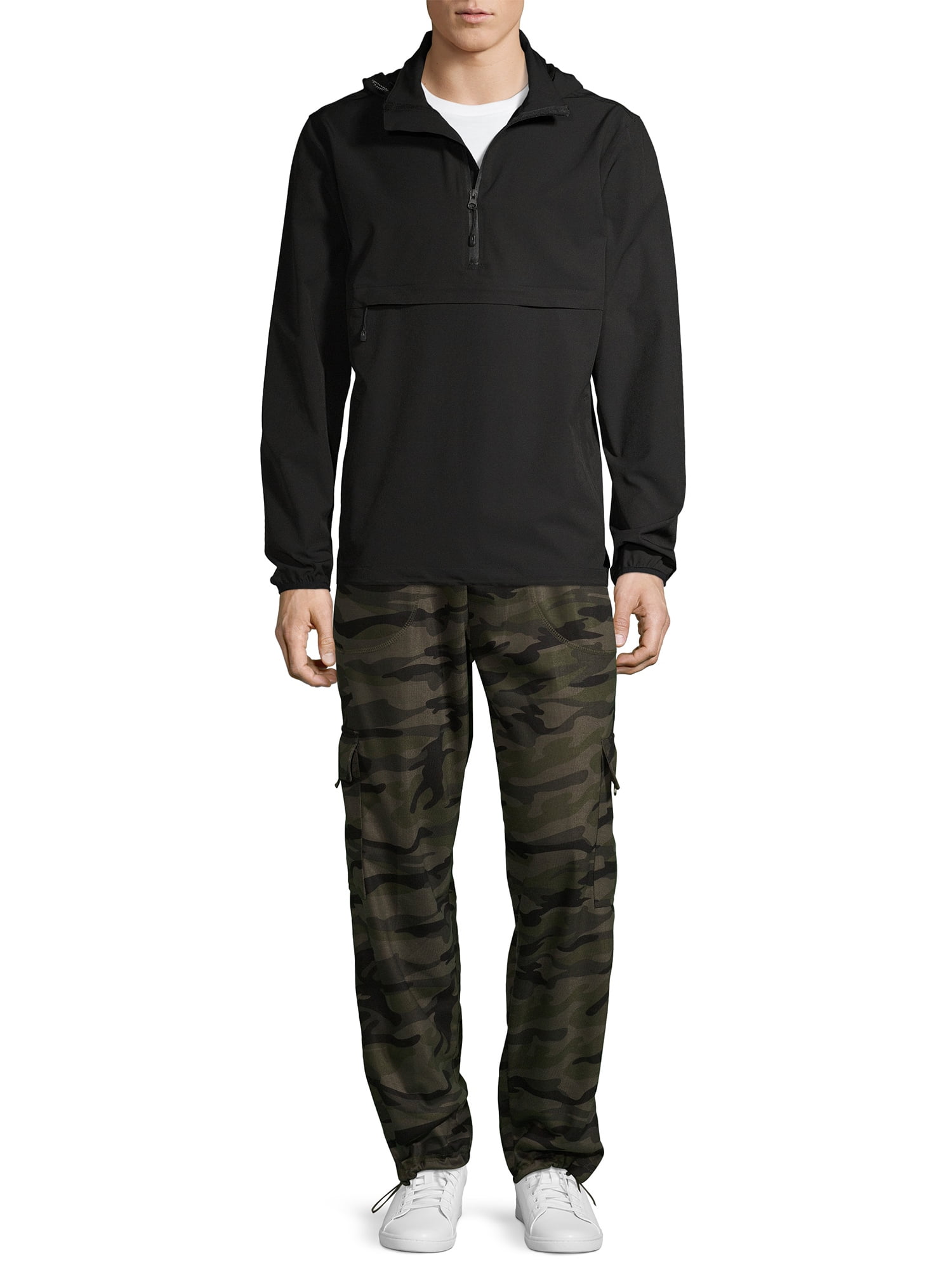 Climate Concepts Men's and Big Men's Fleece Cargo Pocket Sweatpants, Sizes S-5XL