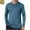 Dark Blue, variant on Diufon Sun Protection Shirts for Men UPF 50+ Long Sleeve Crewneck Tops Athletic Gym Shirt for Hiking Running