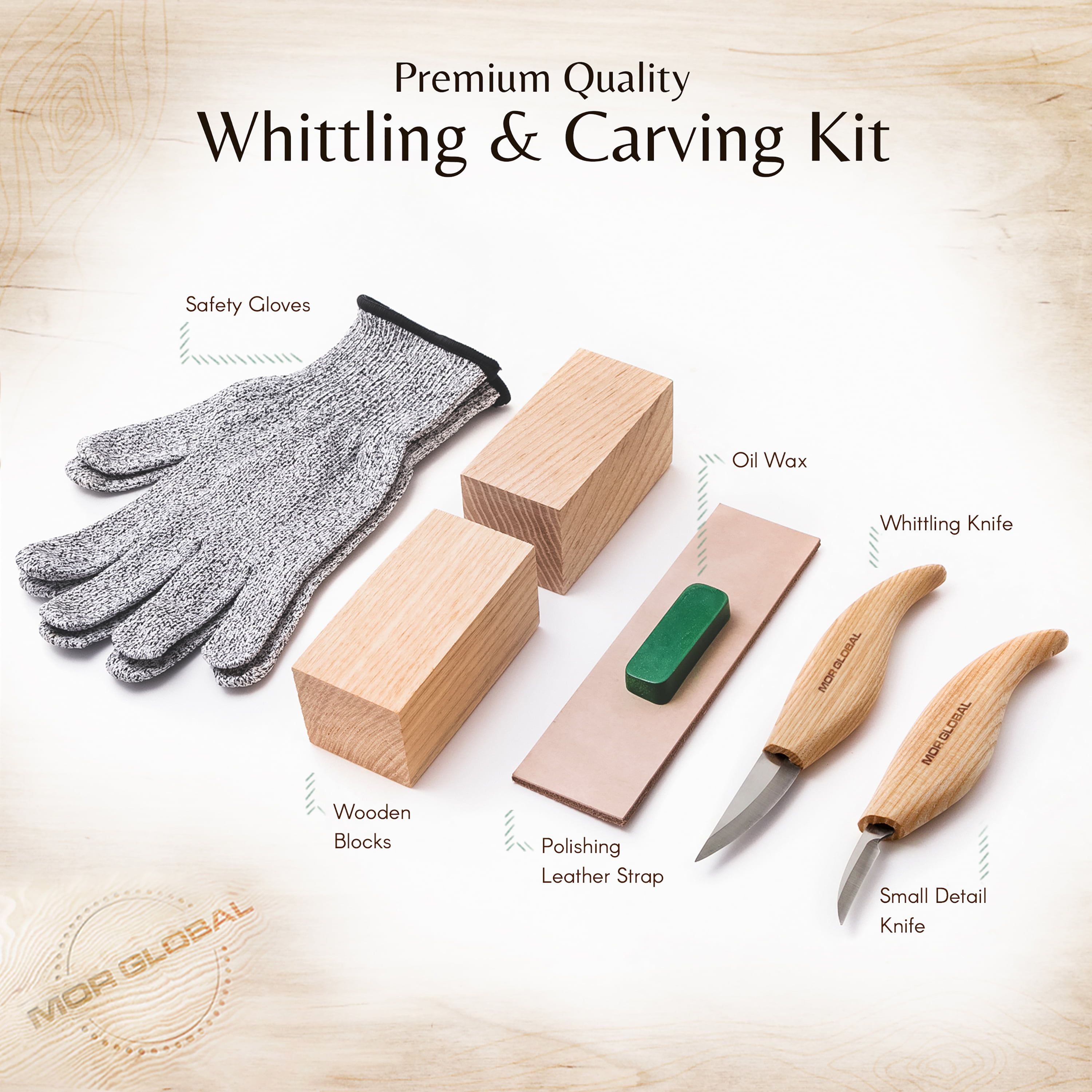 5 Pcs-set Wood Carving Tools Whittling Knife Kit Manual Woodworking Tools  Knife & Agrave Carving Wood To Carve Cut And Carve Wood