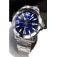 thumbnail image 1 of Reloj Analógico para Hombre con Correa y Caja de Acero Inoxidable, Esfera Azul Plateada y Resistencia Al Agua de 50 Metros MTP-VD01D-2BVUDF, 1 of 4