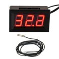 thumbnail image 1 of DC 12V LED Digital Thermometer Temp Sensor Meter NTC Probe -50 ~ 110°C Detector, 1 of 1