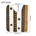 thumbnail image 5 of Yayeee Bath Rug for Bathroom Floor Non Slip Rectangle Fluffy Soft Absorbent Mat, 16"x24", Beige Abstract Dots, 5 of 7