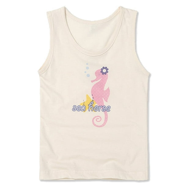 Toddler Girls Undershirt Tank Top Premium 100 Organic