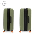 thumbnail image 7 of iFLY Venture 2-Piece Expandable Hardside Spinner Luggage Set , 20" Carry-on and 28" Checked Luggage, Olive, 7 of 7