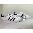 thumbnail image 4 of MISMATES Ad-id-as Men’s Sze L 8.5 / R 8 White Superstar Originals Sneakers AJ-1462, 4 of 6