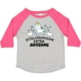 thumbnail image 3 of Inktastic Extra Chromosome Extra Awesome with Unicorn Boys or Girls Toddler T-Shirt, 3 of 5