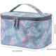 thumbnail image 2 of Cosmetic Storage Bag Women's Cosmetic Bag Travel Storage Bag For Cosmetic Case/Organizer/Toiletry Bag, Blue Flamingo, 2 of 5