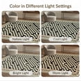 thumbnail image 7 of ODIKA 2'x3' Washable Doormat Alfombras Geometric Tone Rectangular Featuring Symmetrical Para for Entryway, Kitchen, Laundry Room, Non-Slip, Low Pile, 7 of 7