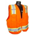 thumbnail image 2 of Radians SV62-2ZOT-L Class 2 Two Tone Surveyor Safety Vests, Solid Twill Orange, Large  HI/VIS ORANGE, 2 of 2