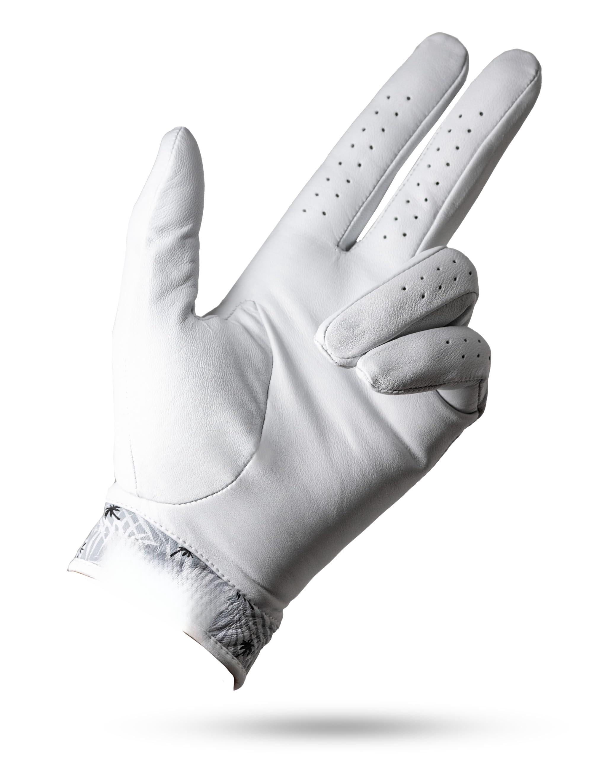 - Palm Sunday Golf Glove Design Aaa Cabretta Leather  Long-lasting Durable Tour For Men Or Women Left Right Hand
