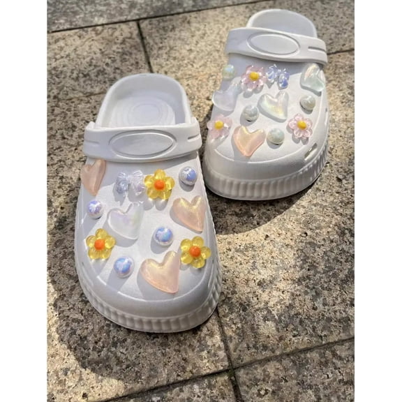 Twilight Honey Shimmer Clog Charms Set