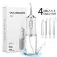 thumbnail image 1 of Dental Water Flosser Spotlight Waterpik Professional Oral Irrigator Portable Water Flosser Healthy Teeth Whitening Cleaner White, 1 of 4