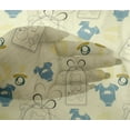thumbnail image 4 of oneOone Viscose Chiffon Light Yellow Fabric Clothes|Footprint & Baby Feeder Kids Sewing Material Print Fabric By The Yard 42 Inch Wide, 4 of 4