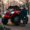 thumbnail image 3 of Carrito Electrico Montable para Niños de Control Remoto y Manejo Directo Camioneta Buggy 4X4 con Luces Estero Bluetooth y USB Doble Puerta con Seguro, 3 of 12