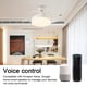 thumbnail image 5 of Tuya WiFi Pantalla táctil inteligente Ventilador Interruptor de luz Velocidad Ajustable Ve Carevas Cambiar, 5 of 7