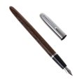 thumbnail image 5 of Pluma estilográfica de lujo Jinhao 51 para hombre, 0,5 mm, punta extrafina, caligrafía, negocios, madera de melocotón B, 5 of 5