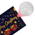 Christmas Linen Placemat Insulated Mat Table Party Home Napkins Holiday