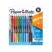Paper Mate InkJoy Gel Pens, Medium Point, Assorted, 10 Count