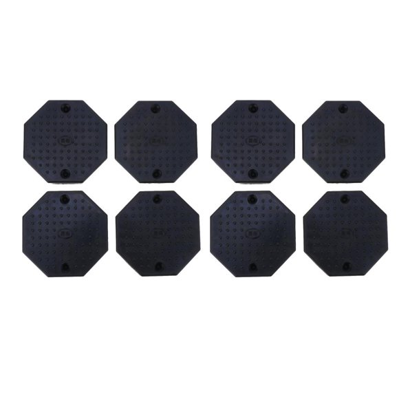 8 X Piezas de Elevación Automática - Almohadillas de de Reemplazo de Goma Octágono para