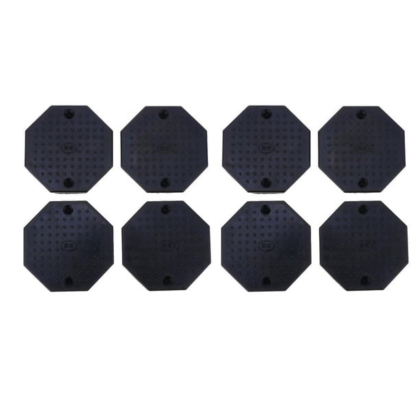 8 X Piezas de Elevación Automática - Almohadillas de de Reemplazo de Goma Octágono para