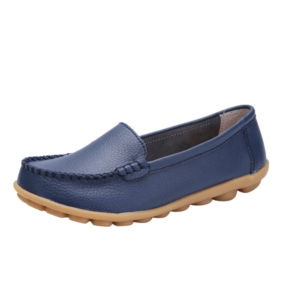 YLYL Women's Loafers Slip on Comfortable Casual Round Toe Moccasins Driving Walking Flats Shoes