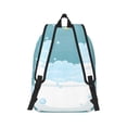 thumbnail image 3 of Balery Bathtub with Soap Bubbles Vintage Canvas Backpack for Men and Women - Large Capacity, Durable Travel Laptop Bag for School, Work, Hiking, and Outdoor Activities, 3 of 7
