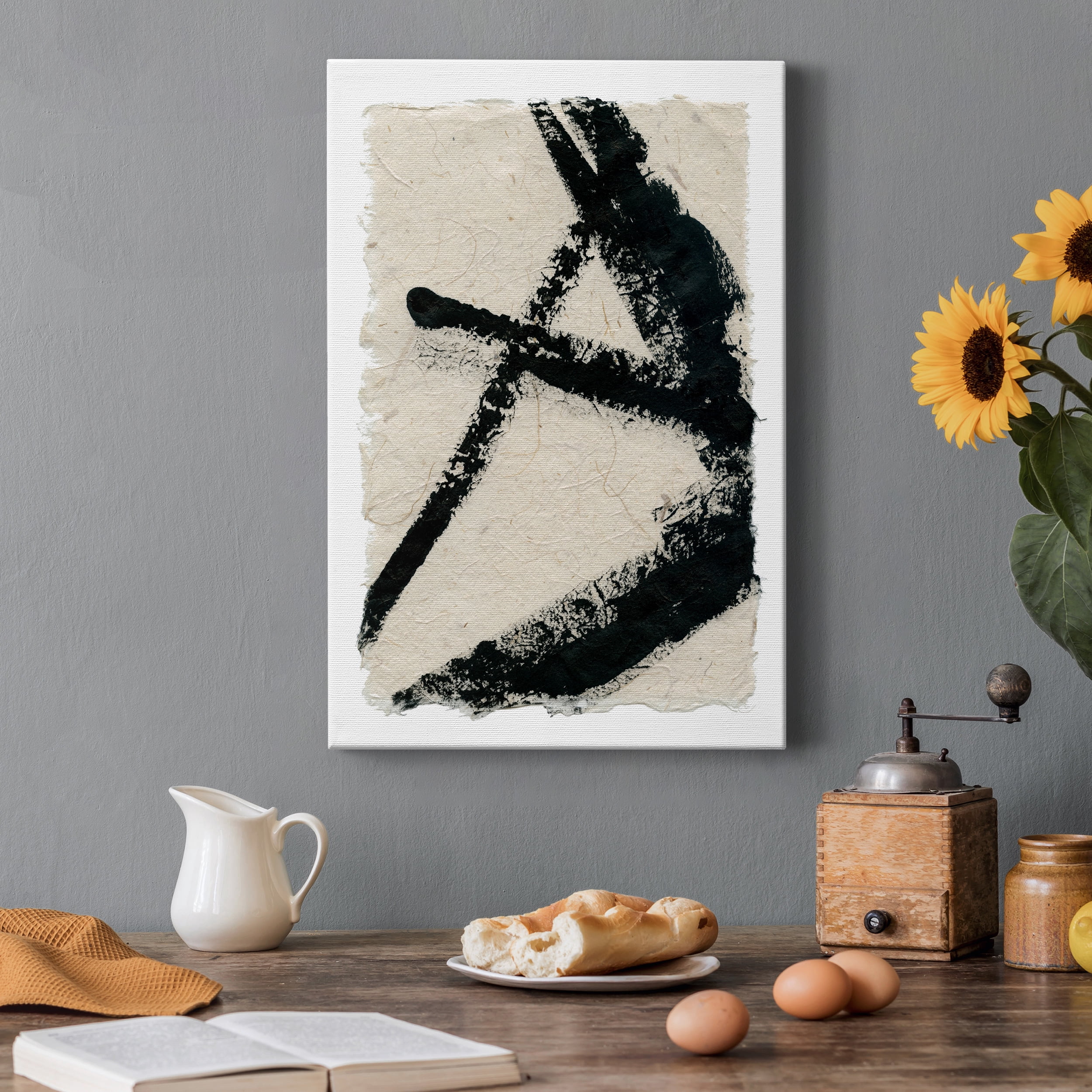 Lines Crossed I Premium Gallery Wrapped Canvas - Ready to Hang - 12 x 18